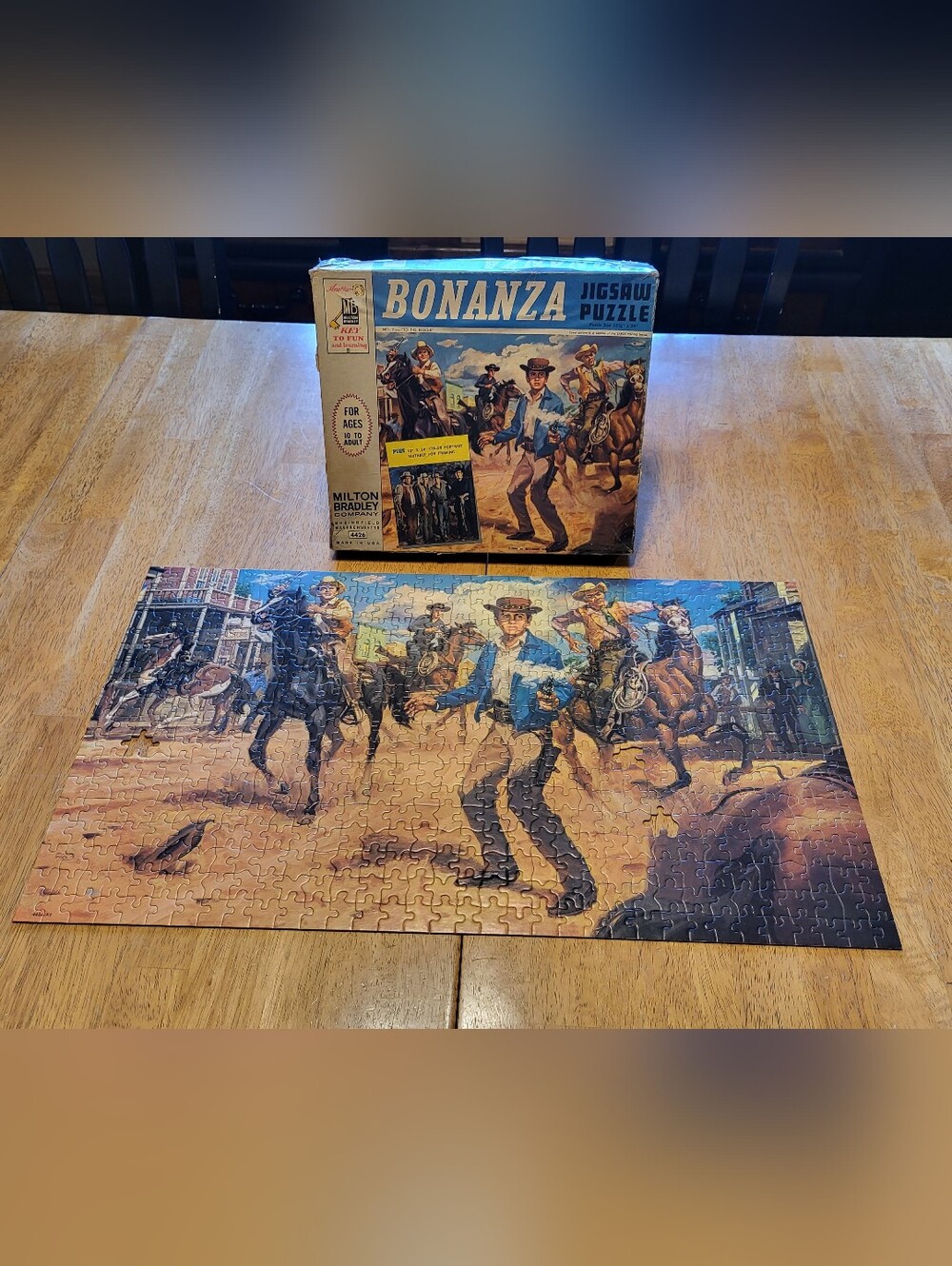 Rare HAF 1964 Bonanza Puzzle